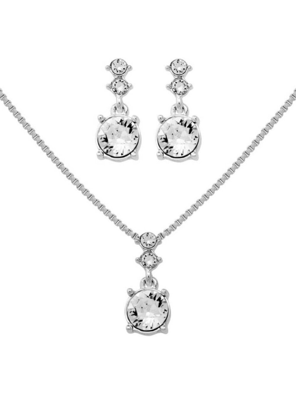 Chic Women's Necklace & Earring Jewelry Set - Stylish Fashion Accessories for